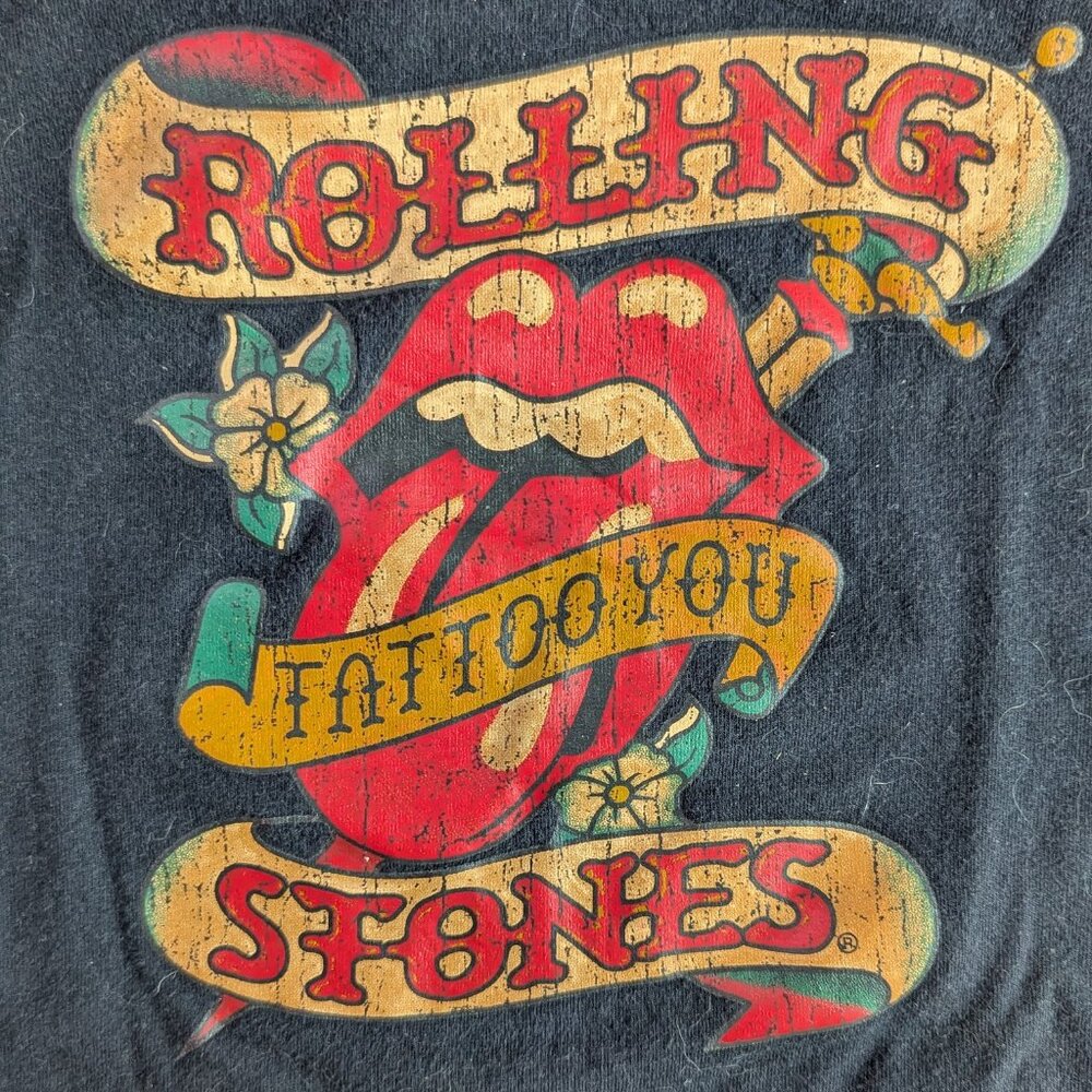 Tatoo You Rolling Stone Tank Top women's large